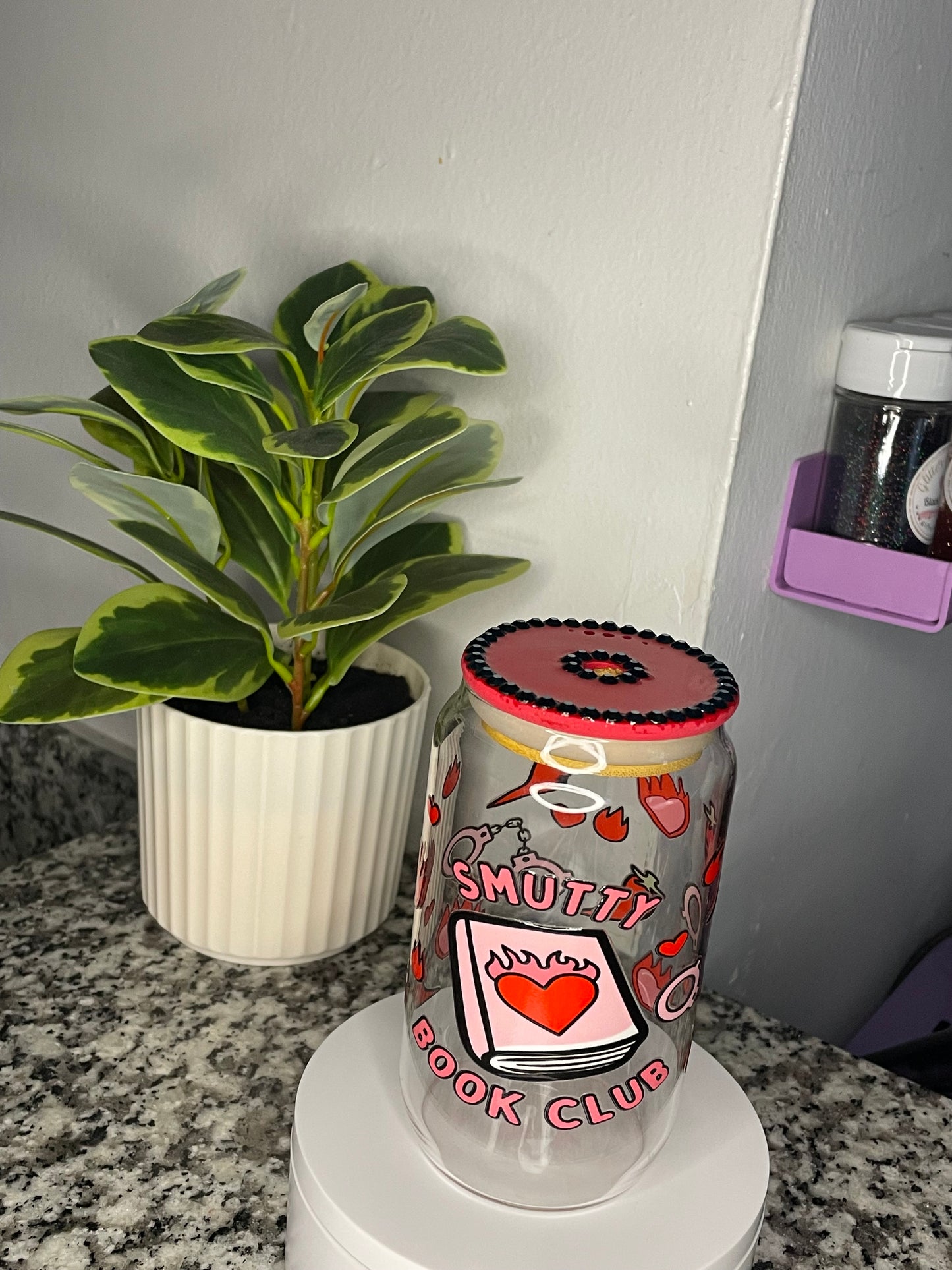 Regular 12oz Standard Bling Ready to Ship Glass can