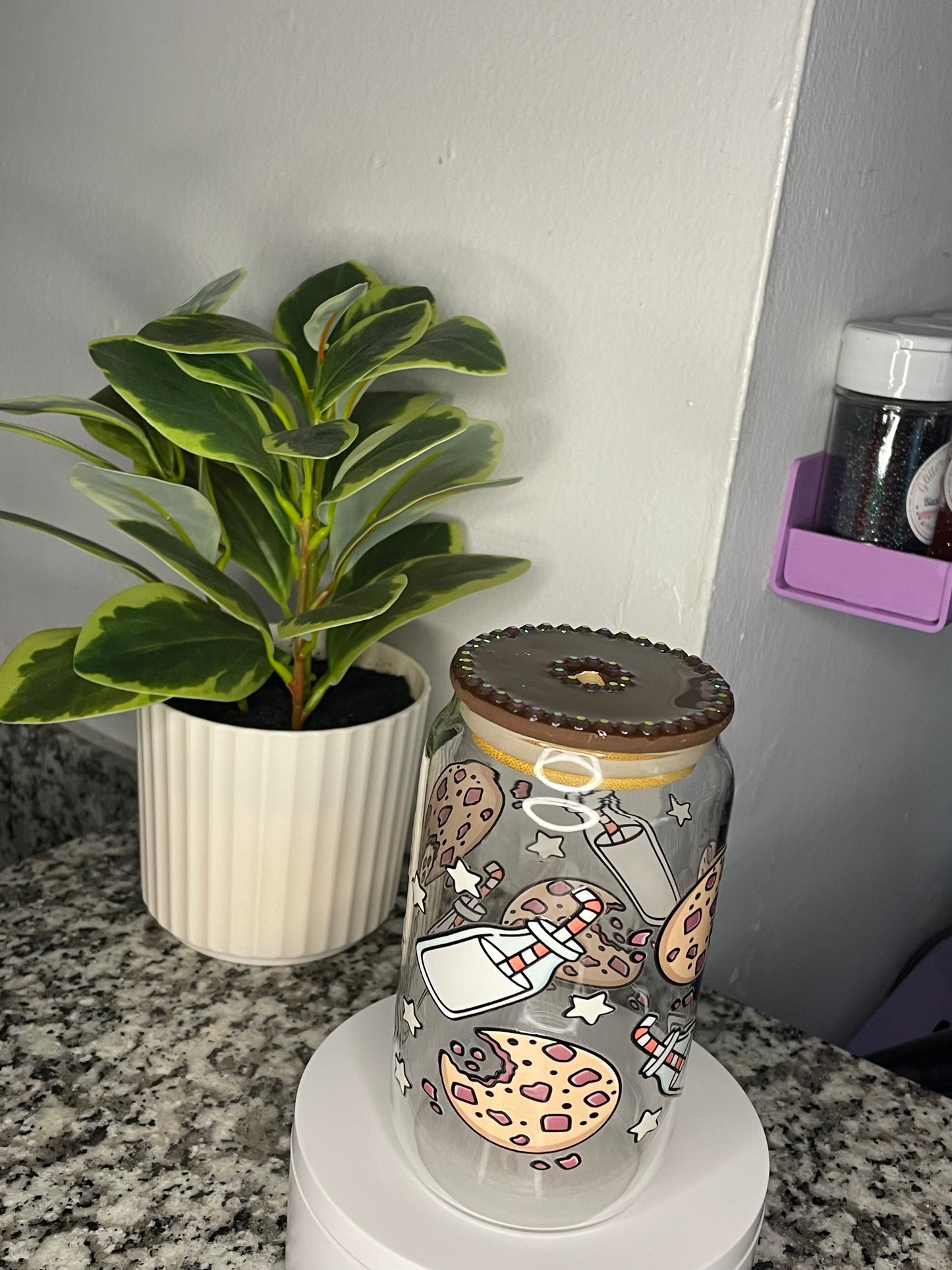 Regular 12oz Standard Bling Ready to Ship Glass can