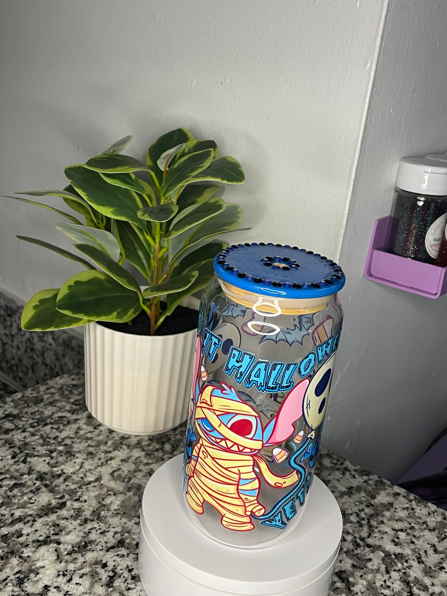 Regular 16oz Standard Bling Ready to Ship Glass can