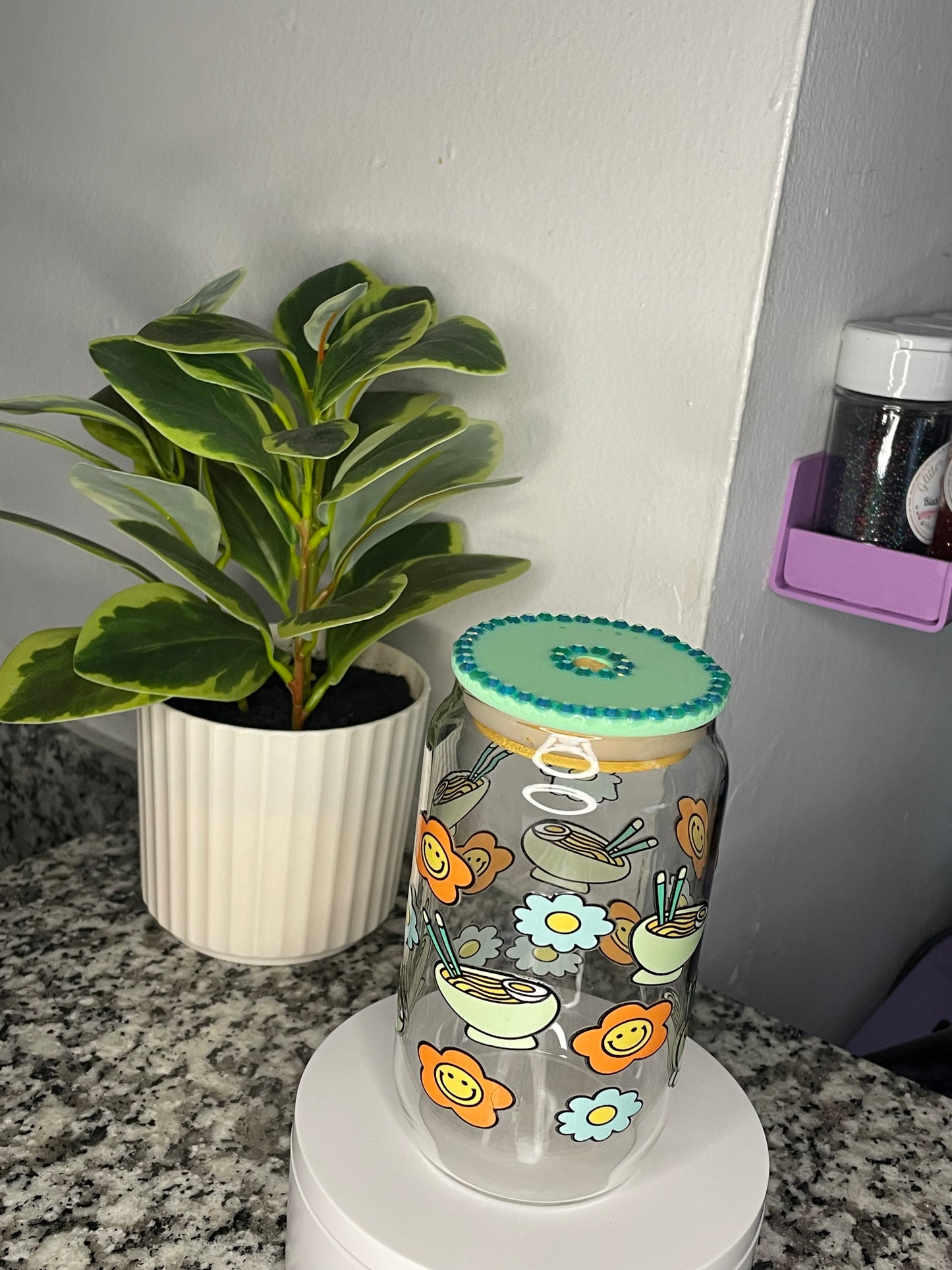 Regular 12oz Standard Bling Ready to Ship Glass can