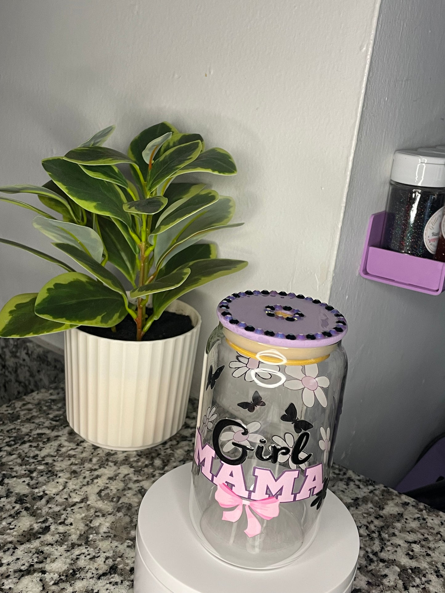 Regular 12oz Standard Bling Ready to Ship Glass can