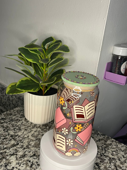 Regular 16oz Standard Bling Ready to Ship Glass can