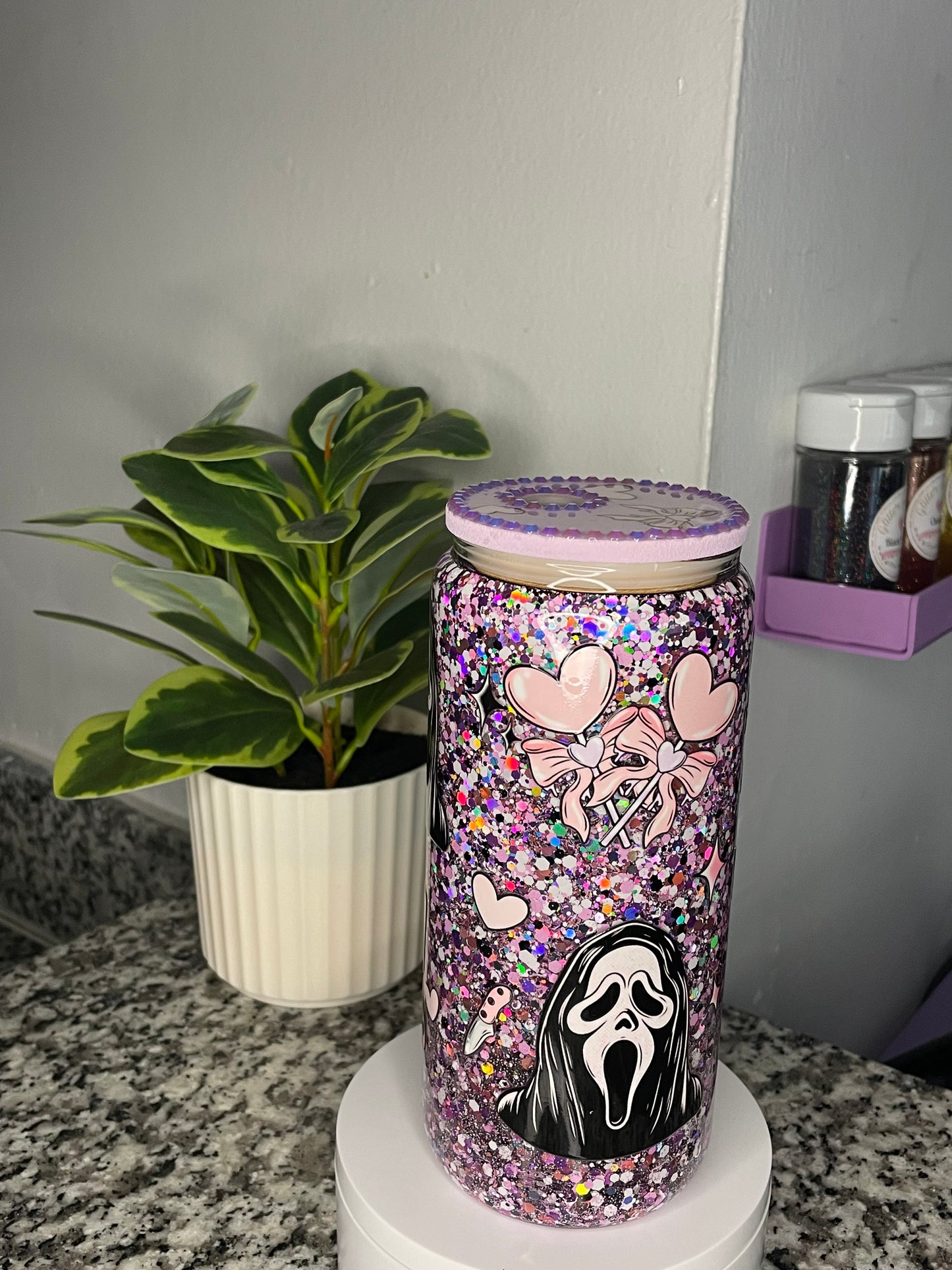 20oz Sassy Signature Ready to Ship Snowglobe