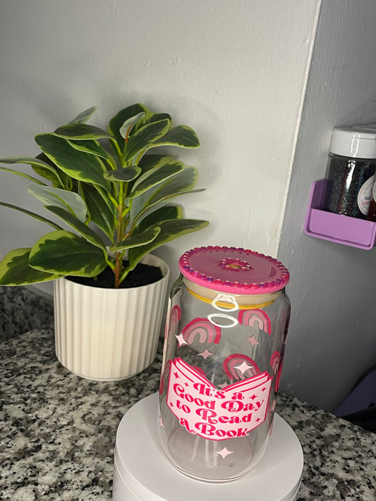 Regular 12oz Standard Bling Ready to Ship Glass can