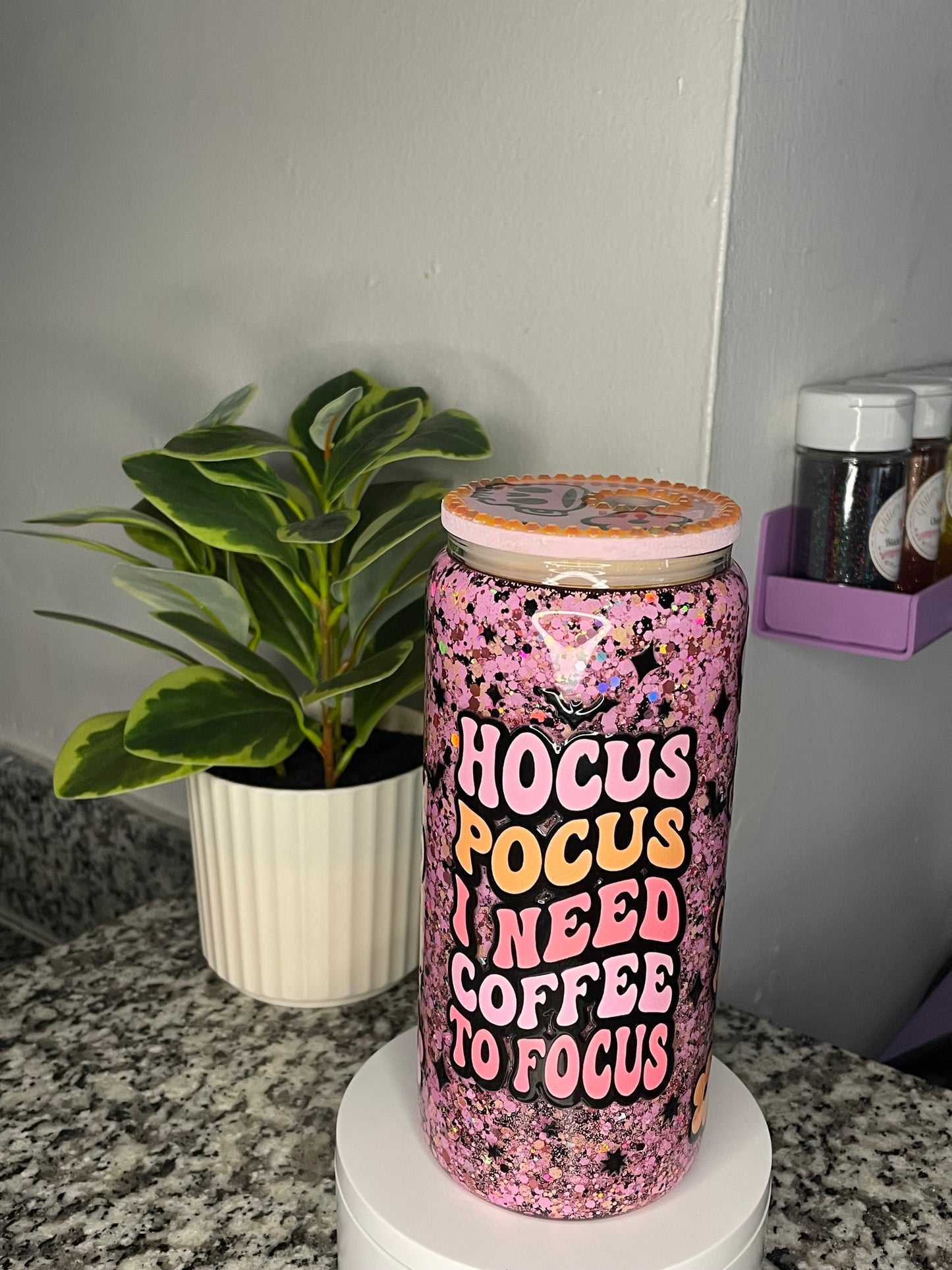 20oz Sassy Signature Ready to Ship Snowglobe