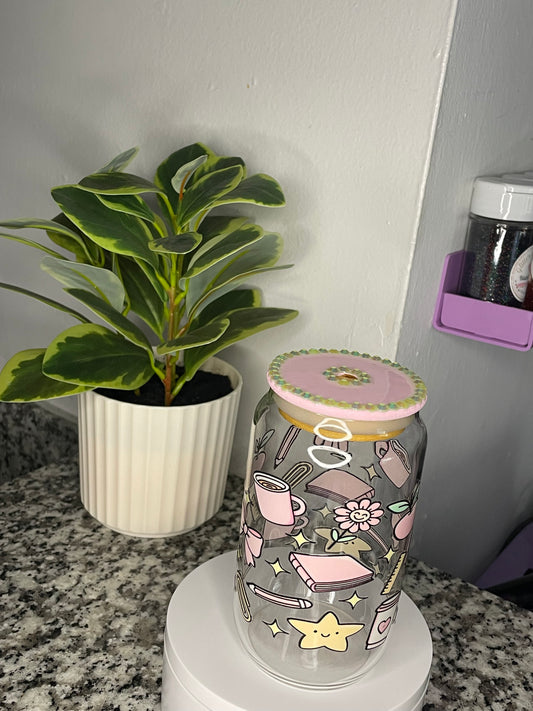 Regular 12oz Standard Bling Ready to Ship Glass can