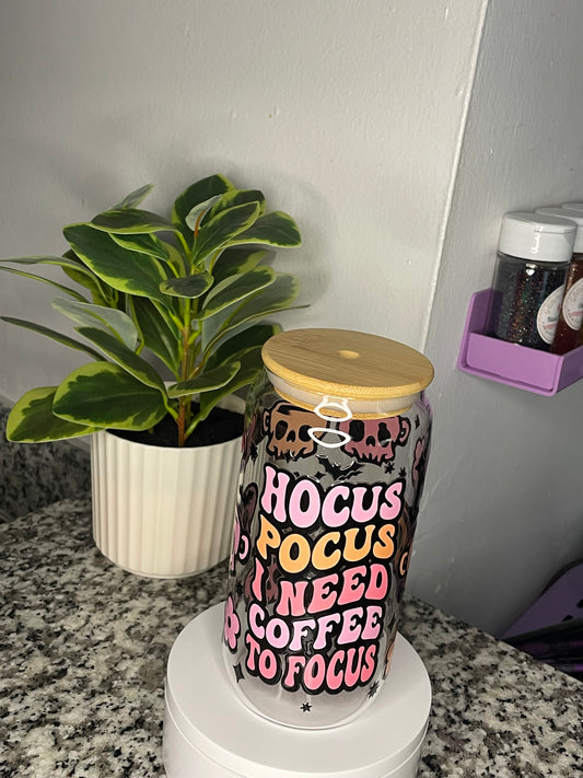 Regular 16oz Ready to Ship Glass can