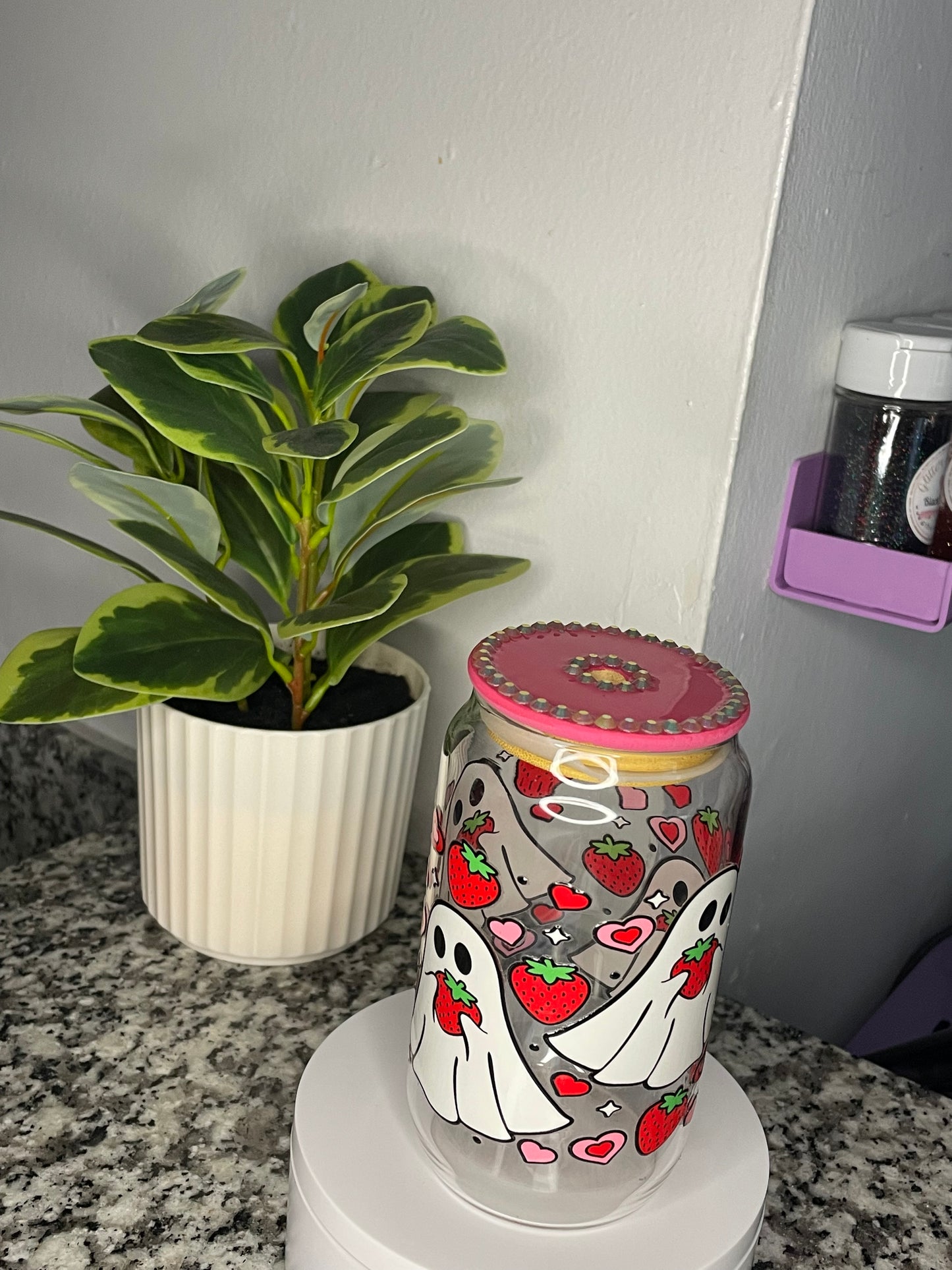 Regular 12oz Standard Bling Ready to Ship Glass can