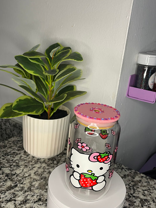 Regular 12oz Standard Bling Ready to Ship Glass can