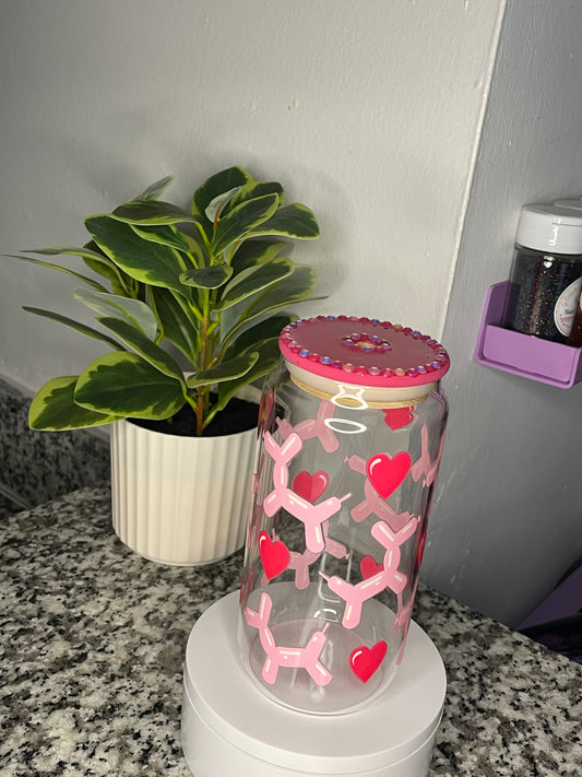 Regular 16oz Standard Bling Ready to Ship Glass can